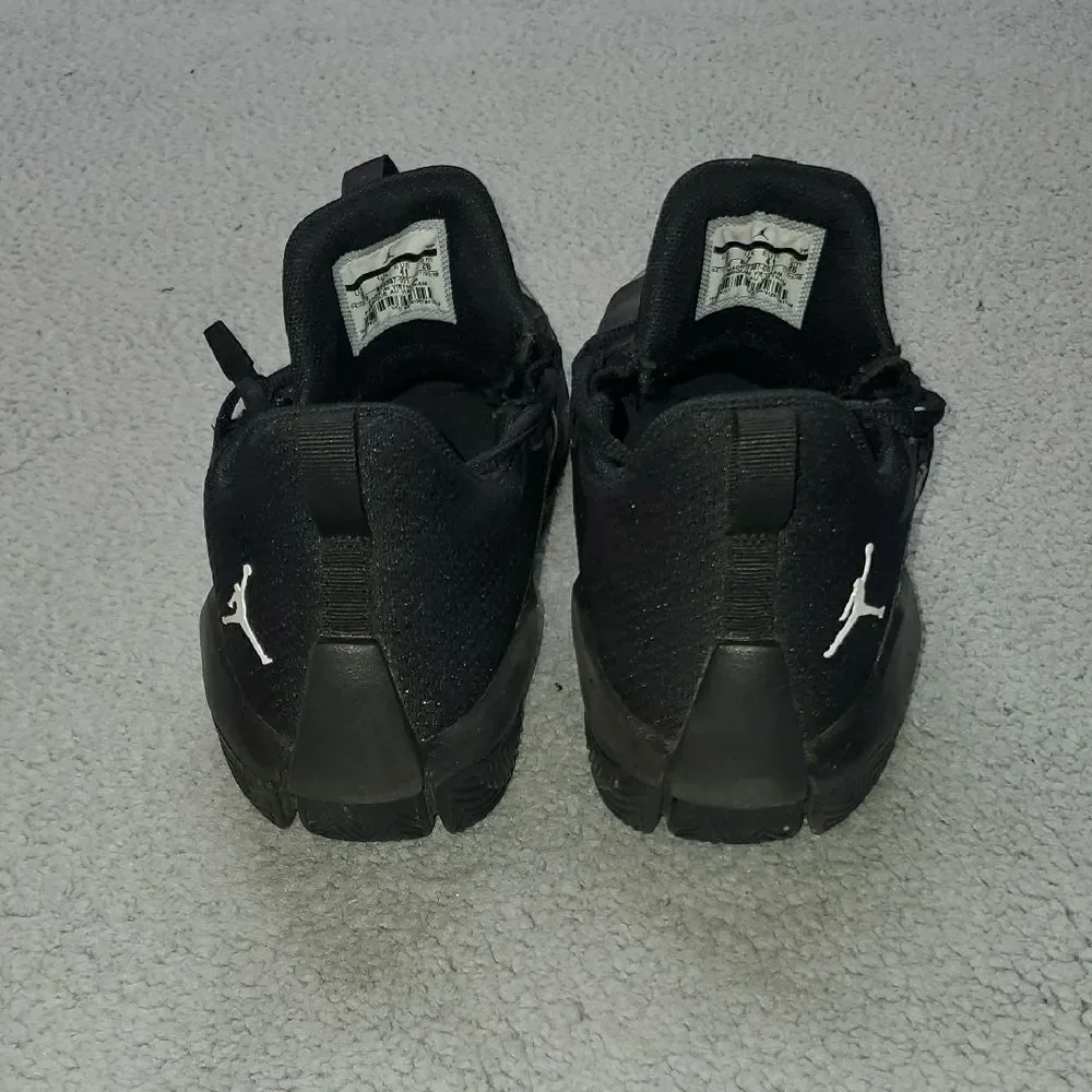 Jordan Jumpman Hustle Nike Men's Black Sneakers Size 8